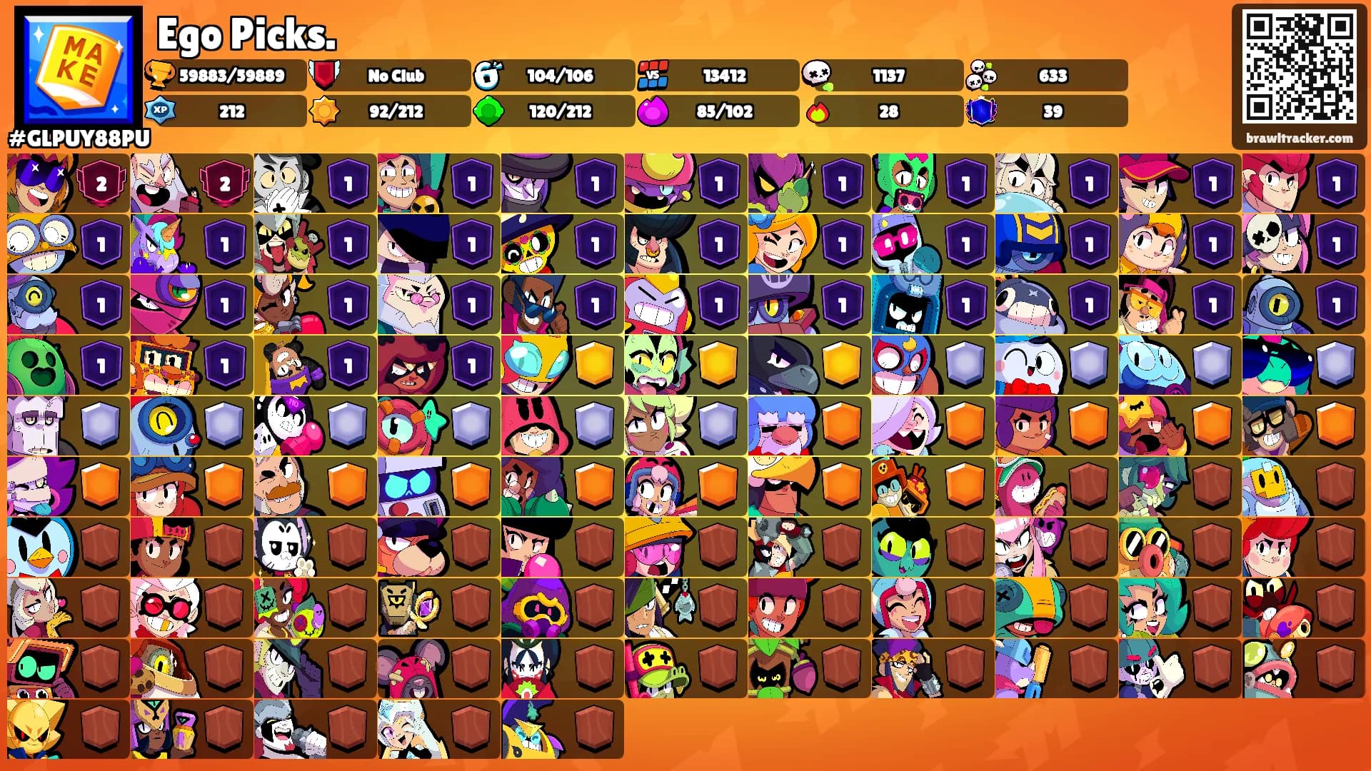 Ego Picks.'s Ranks