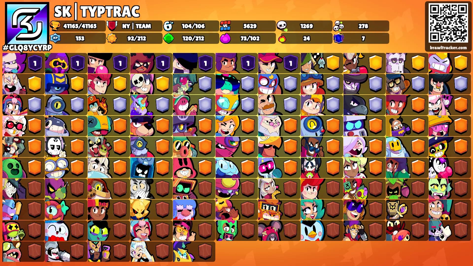 SK|TYPTRAC's Ranks