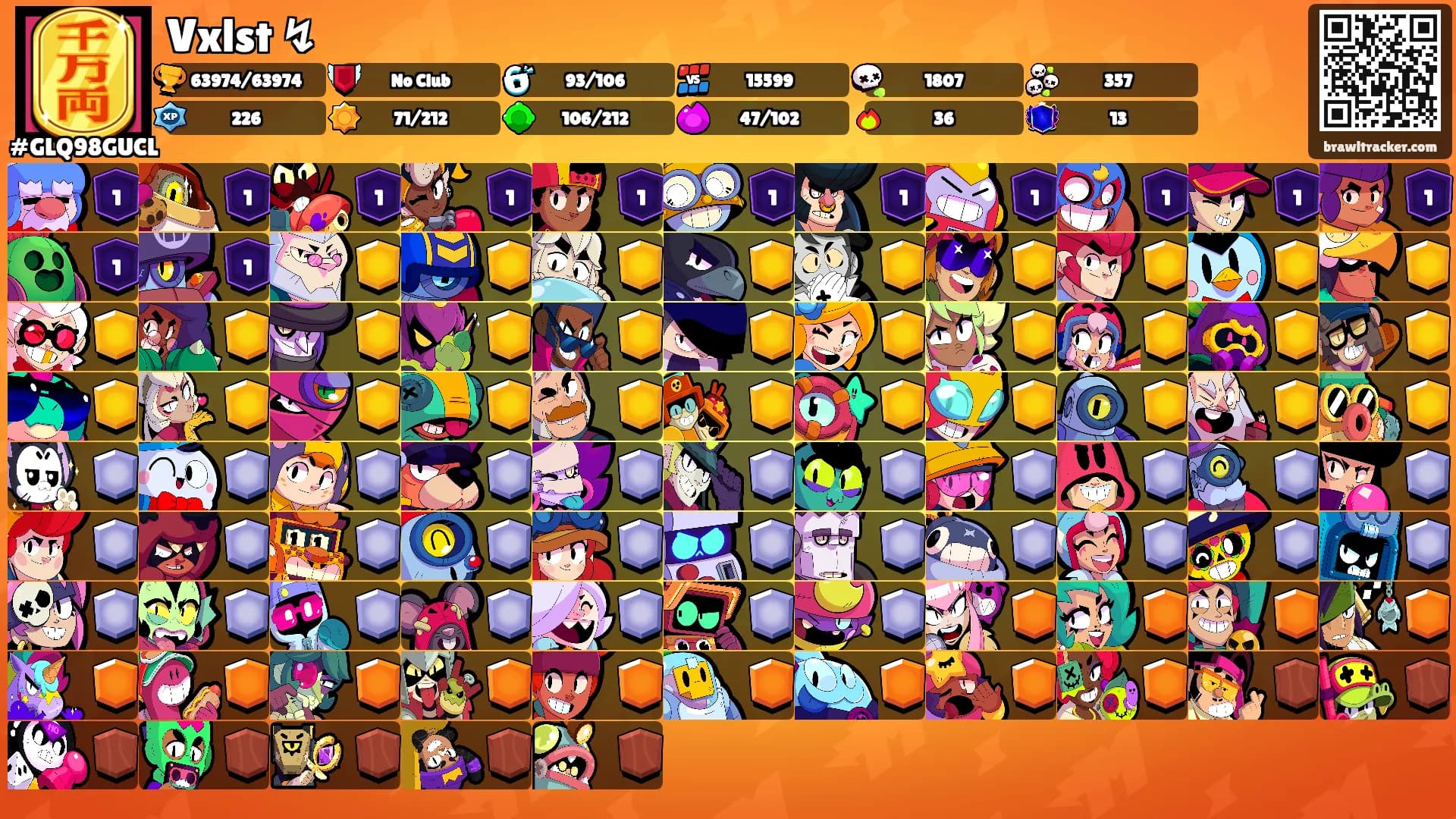 Vxlst ↯'s Ranks