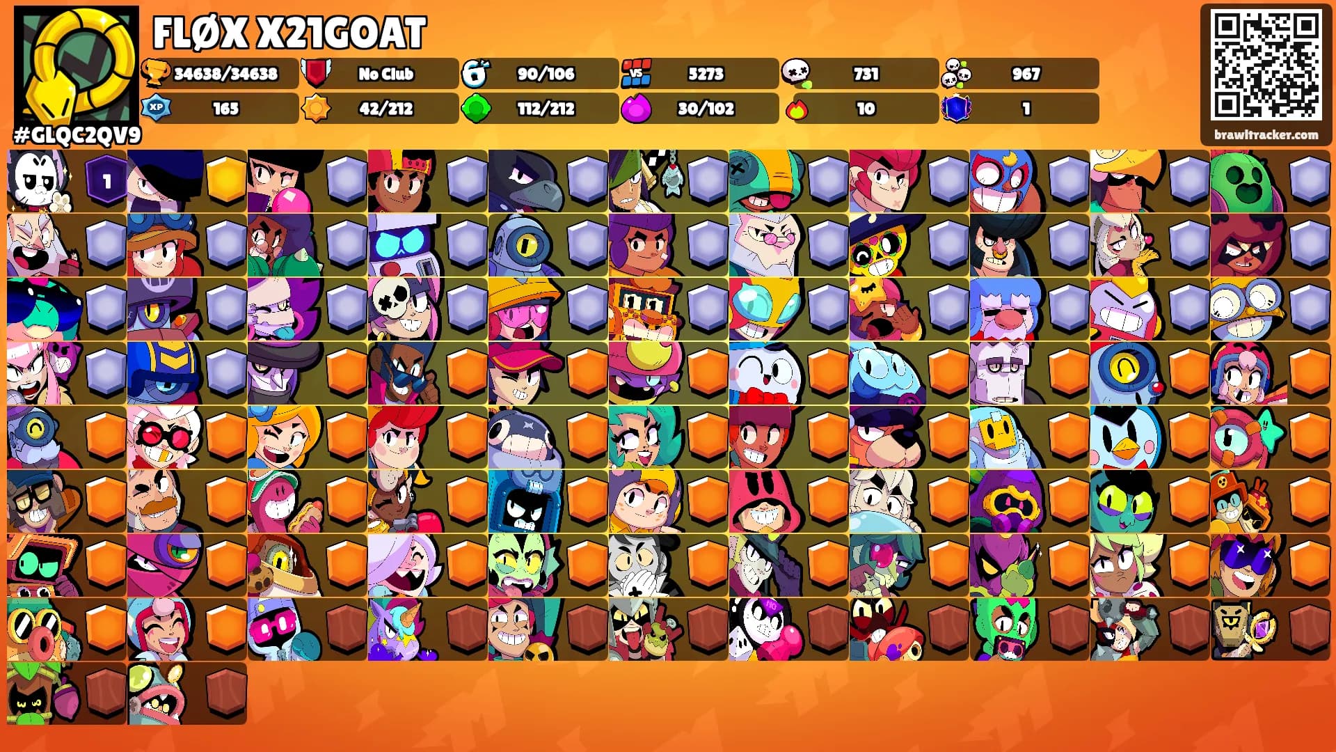 FLØX X21GOAT's Ranks
