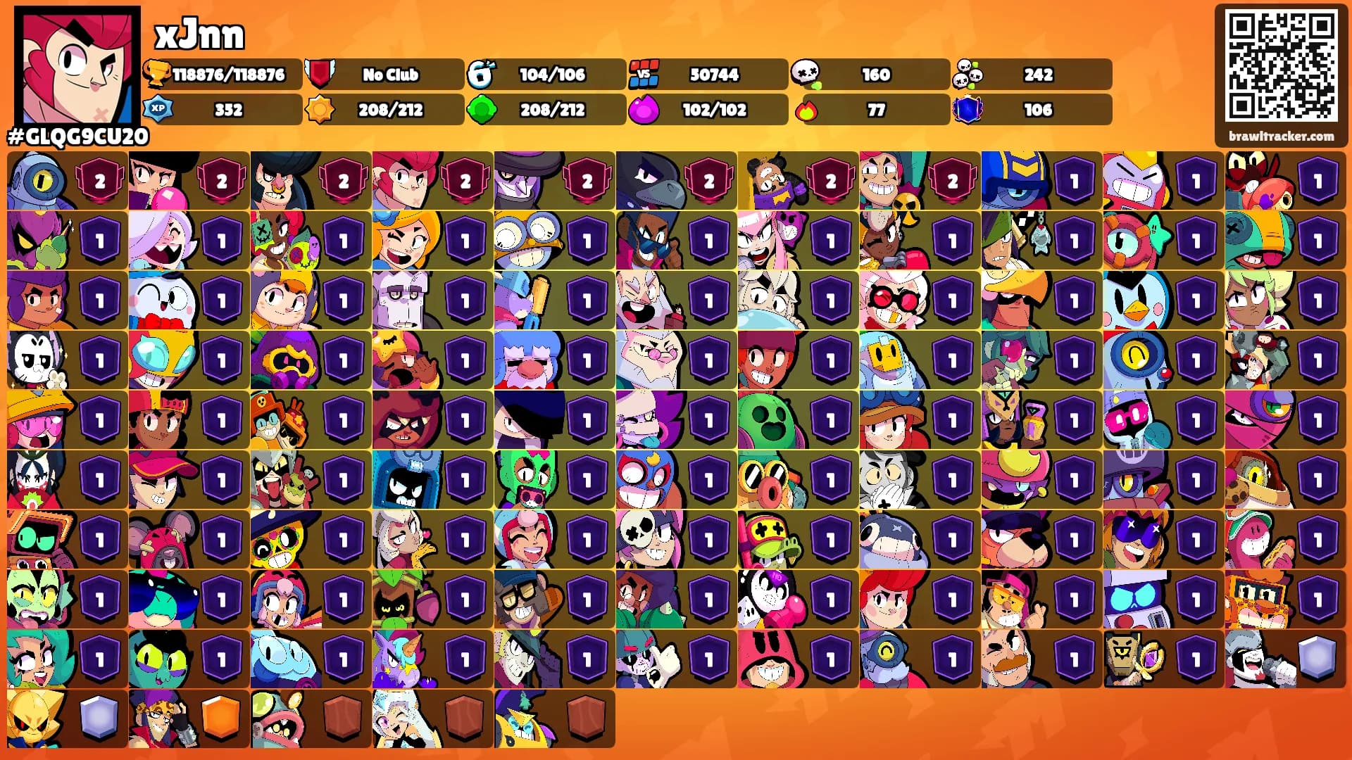 xJnn's Ranks