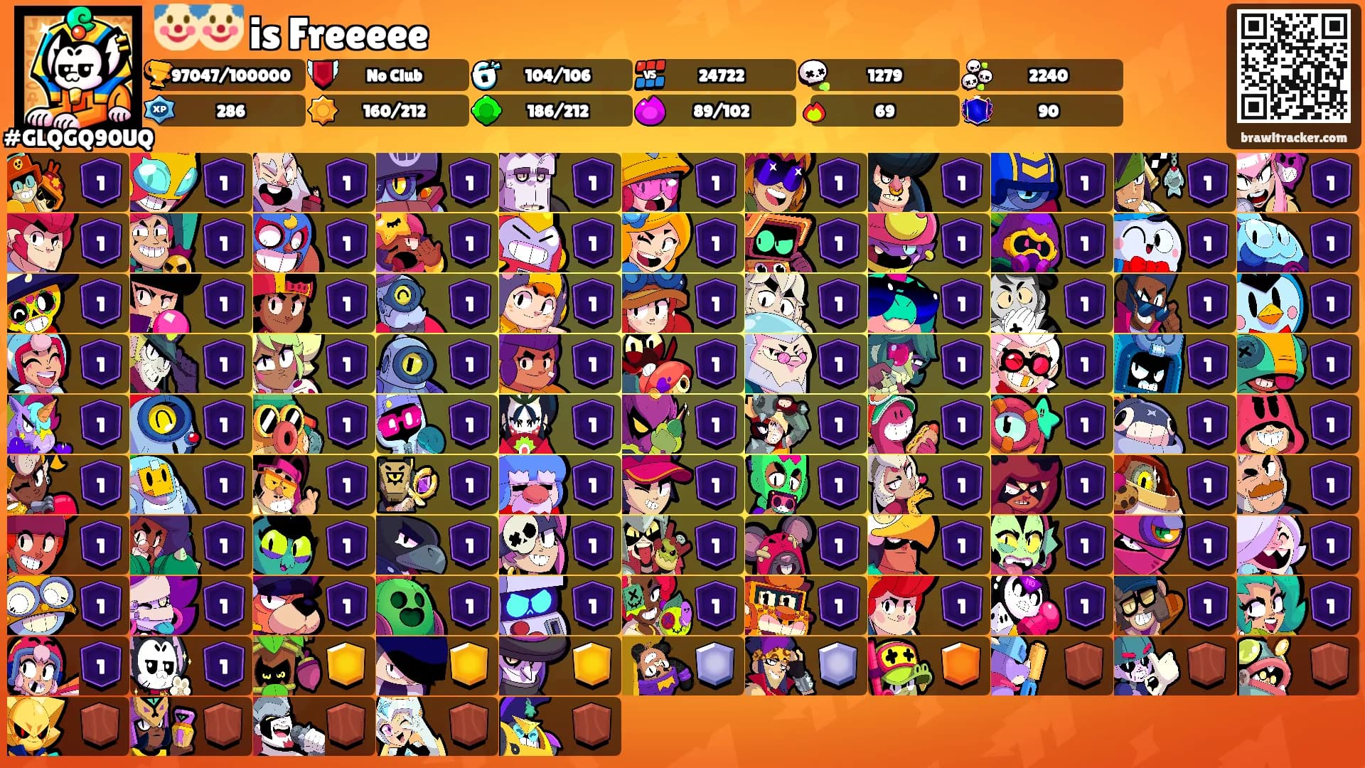 🤡🤡 is Freeeee's Ranks