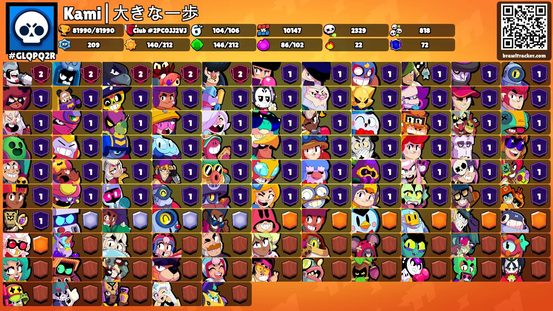 Kami|大きなー歩's Ranks
