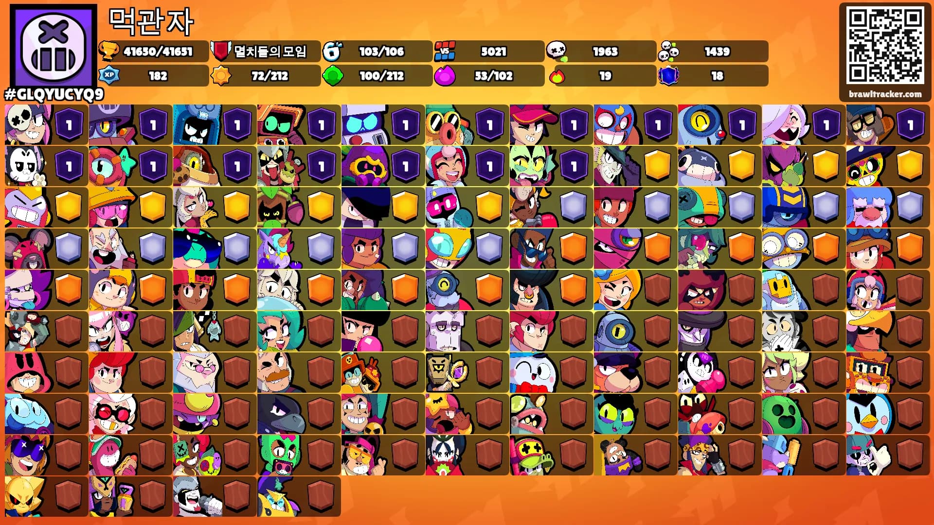 먹관자's Ranks