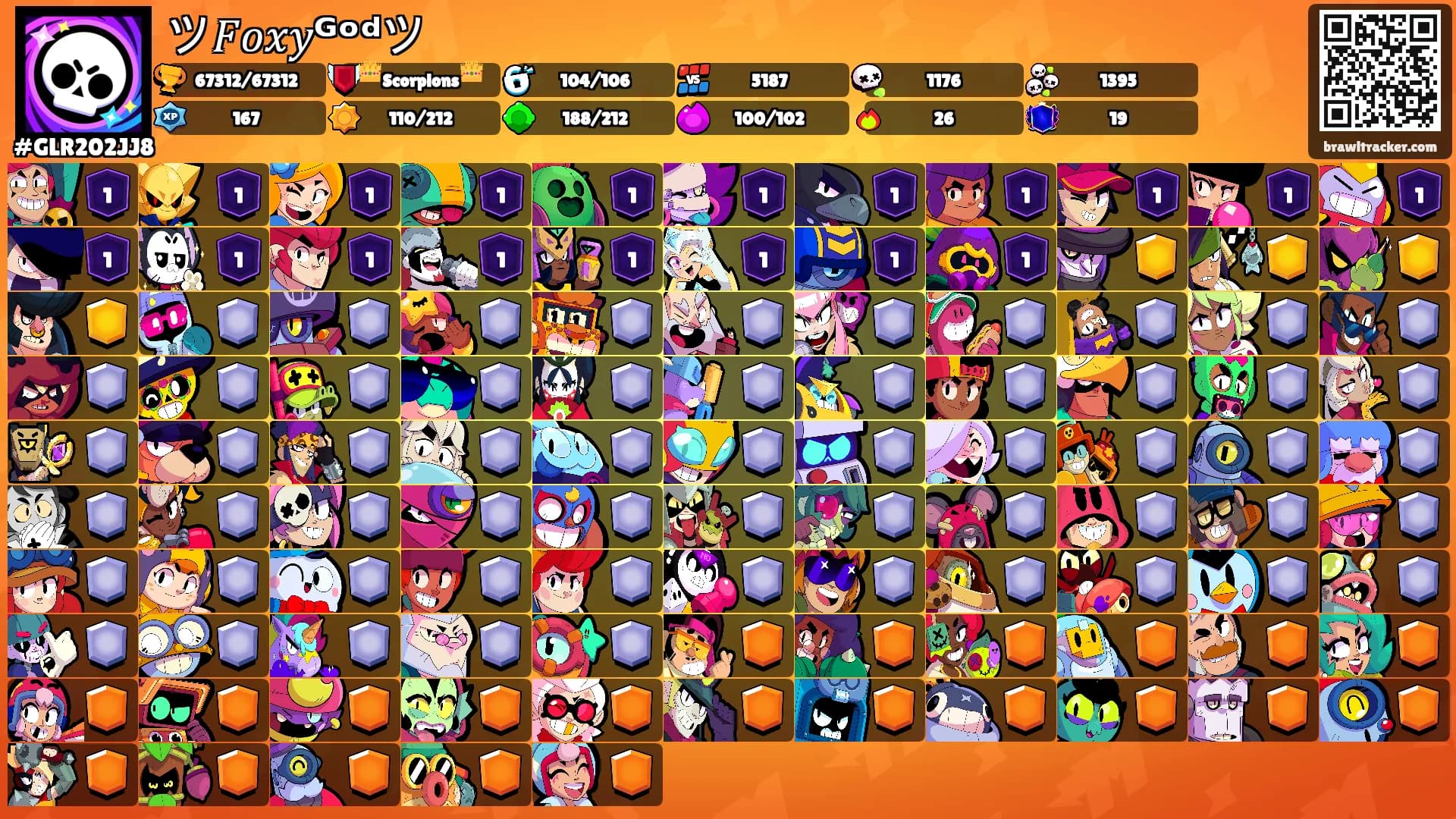 ツ𝐹𝑜𝑥𝑦ᴳᵒᵈツ's Ranks