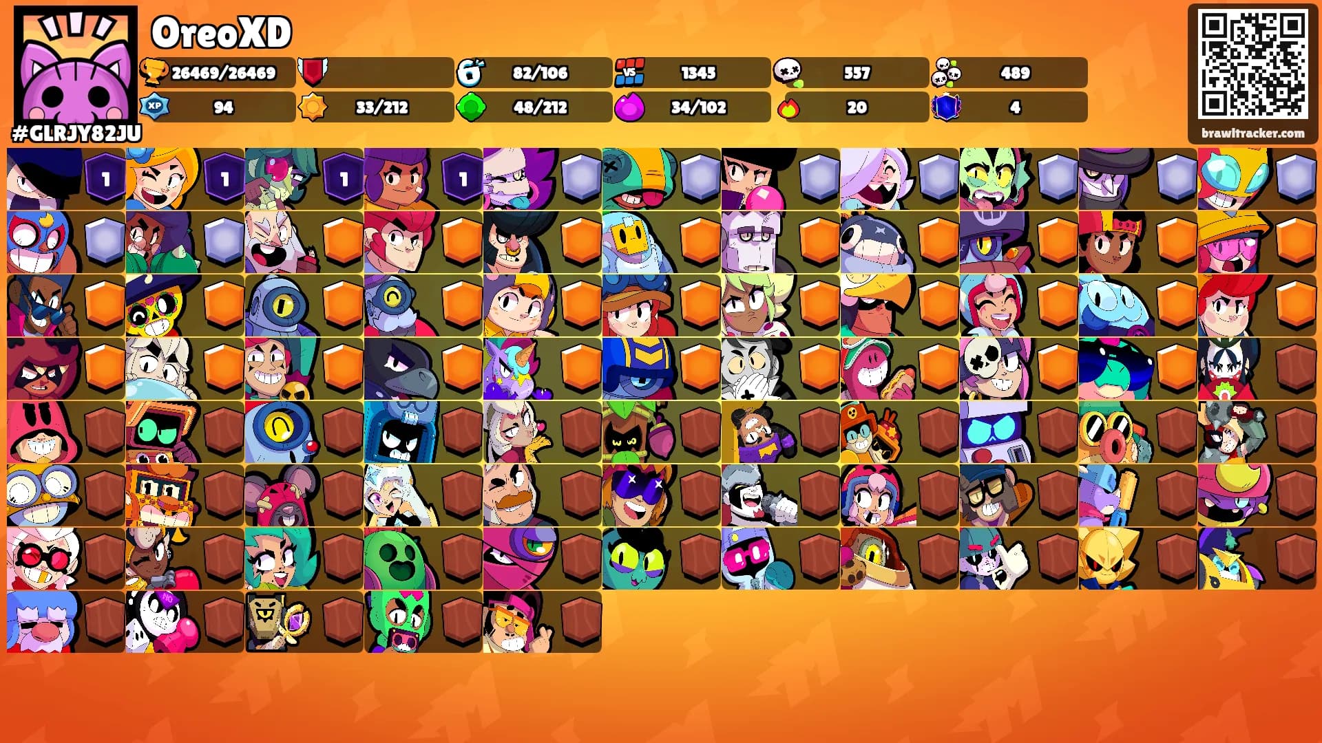 OreoXD's Ranks