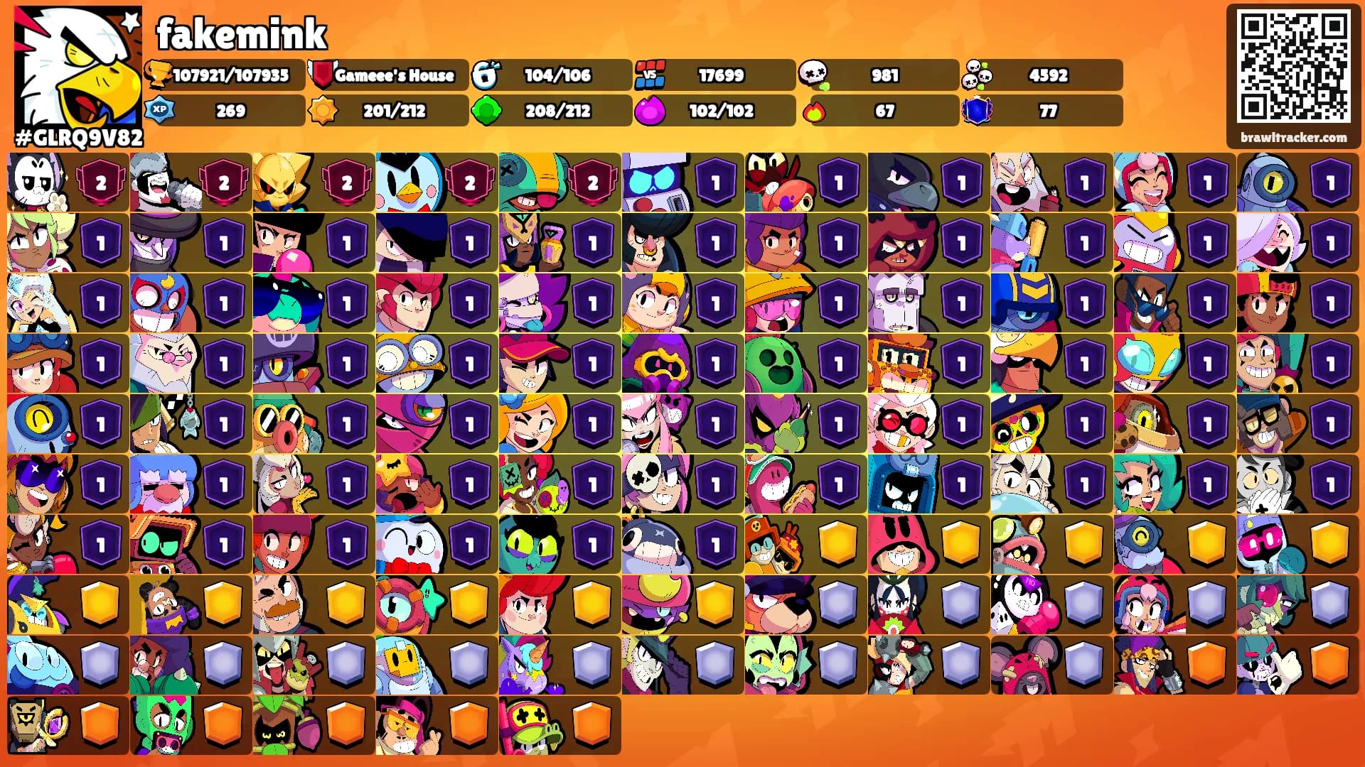 fakemink's Ranks