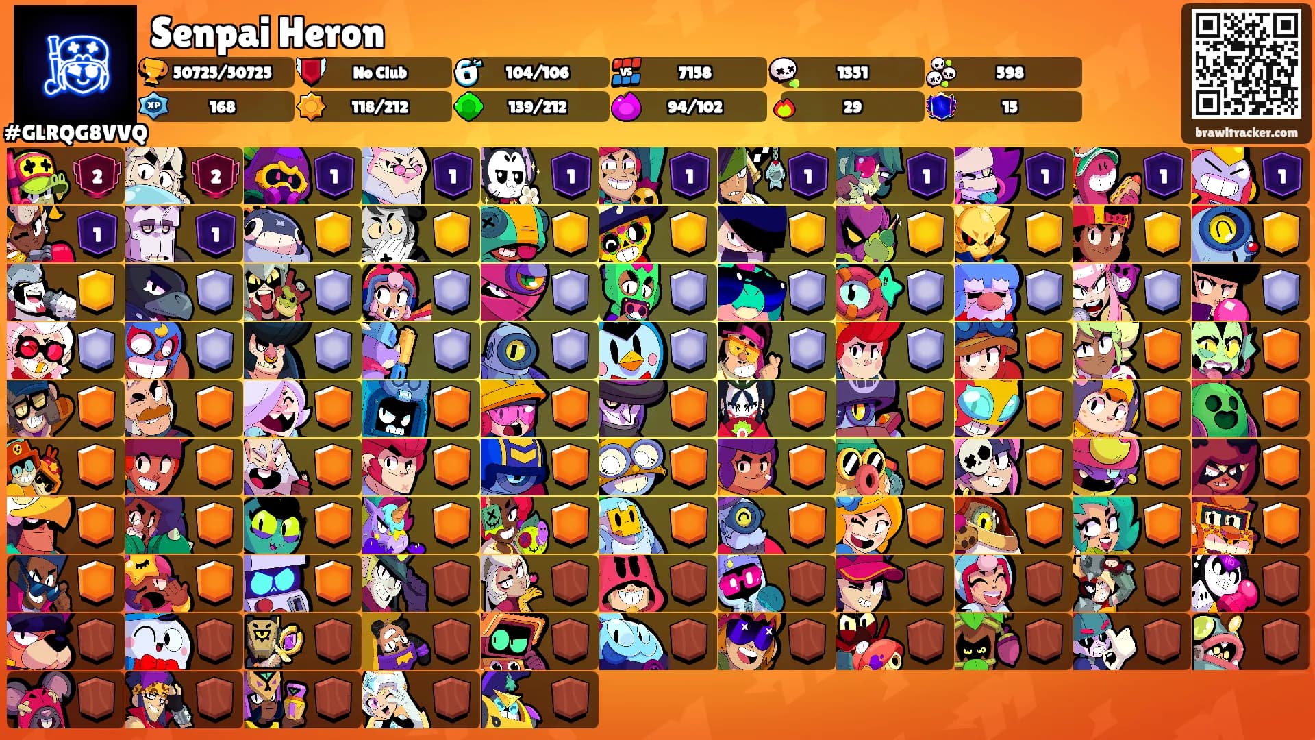 Senpai Heron's Ranks
