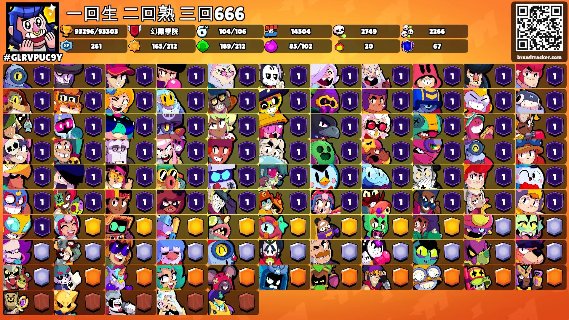 一回生 二回熟 三回666's Ranks