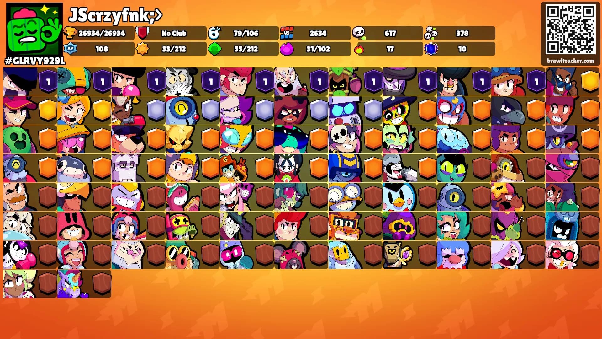 JScrzyfnk;>'s Ranks