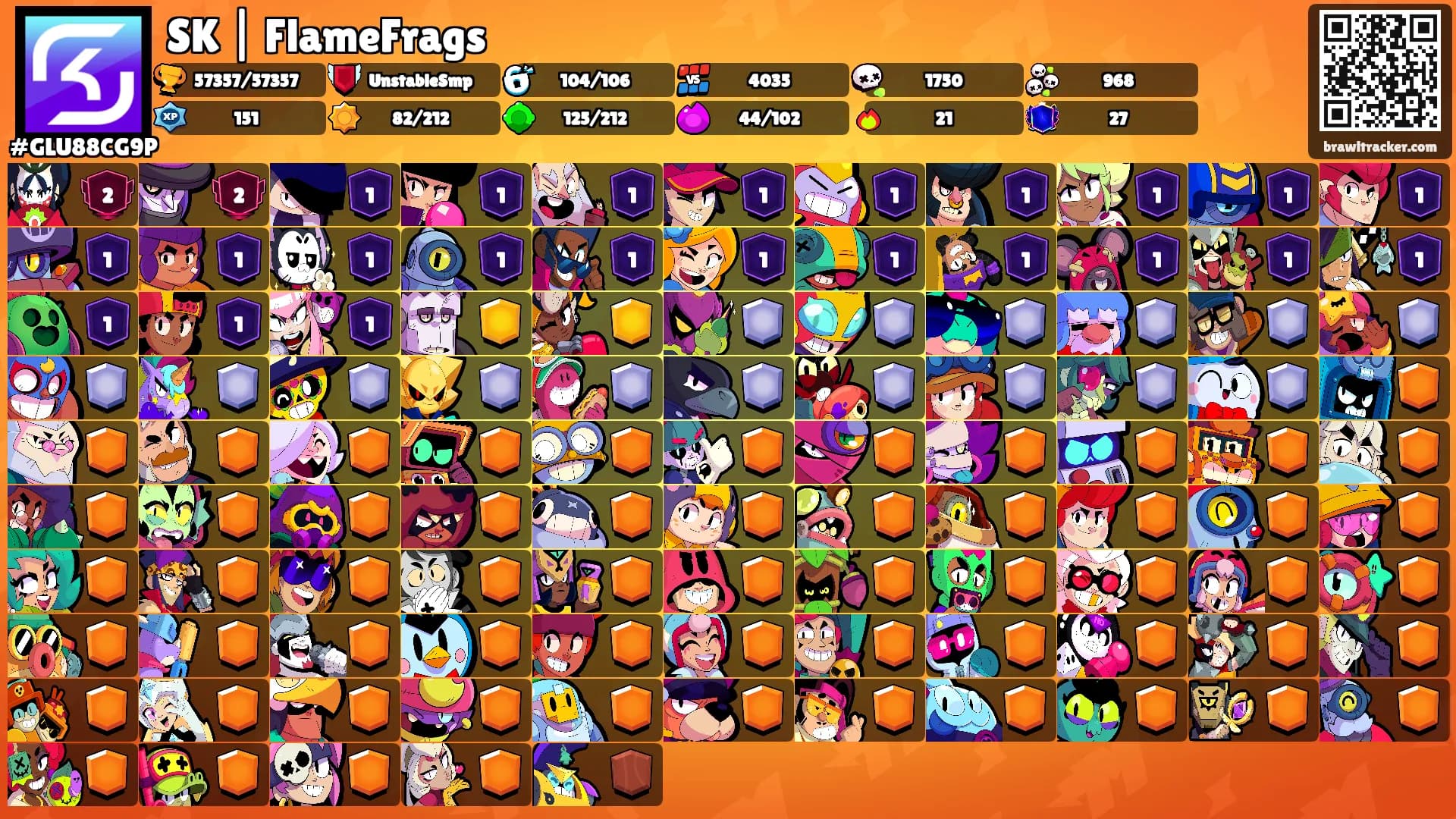 SK | FlameFrags's Ranks