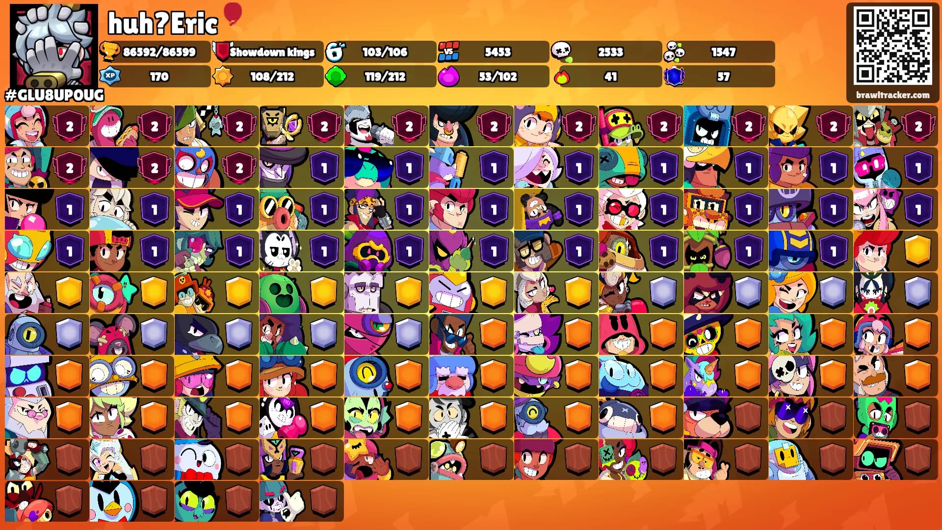 huh?Eric🎈's Ranks