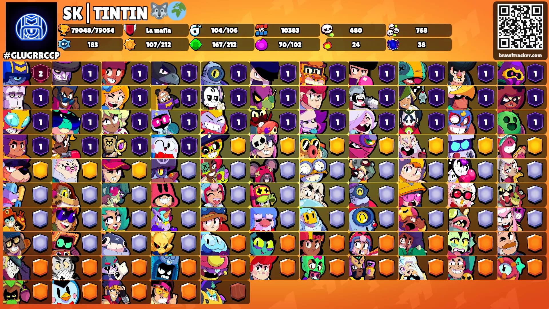 SK|TINTIN 🐺🌍's Ranks