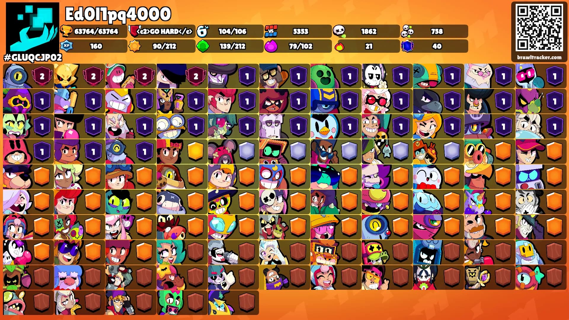 Ed0l1pq4000's Ranks