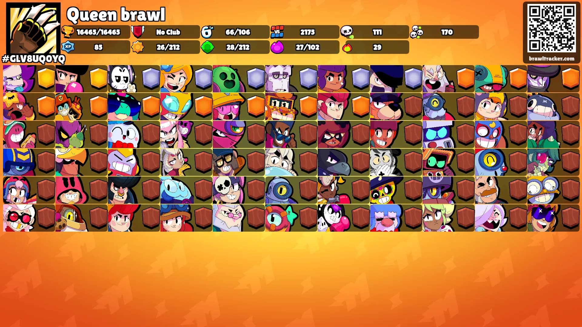 Queen brawl's Ranks