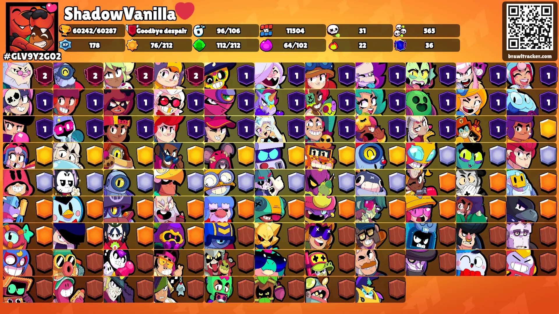 ShadowVanilla❤️'s Ranks