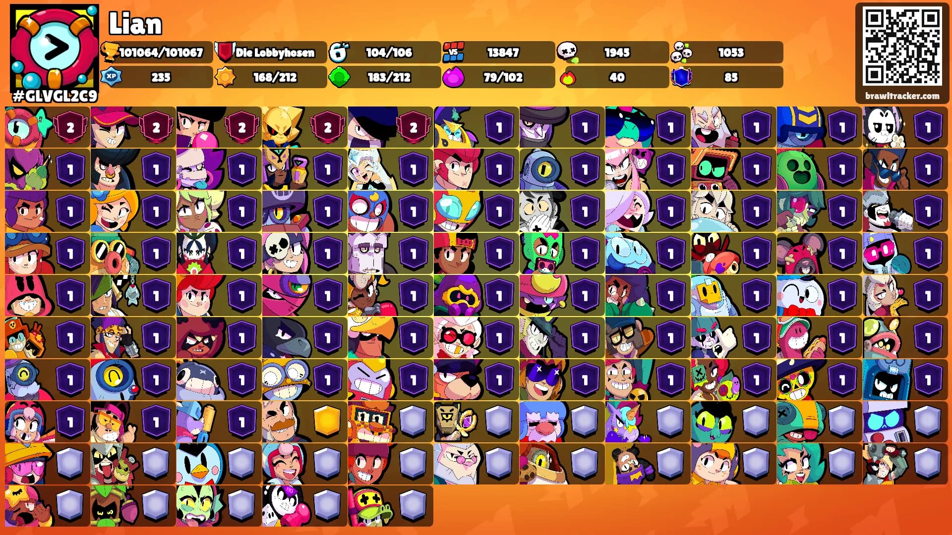 Lian's Ranks