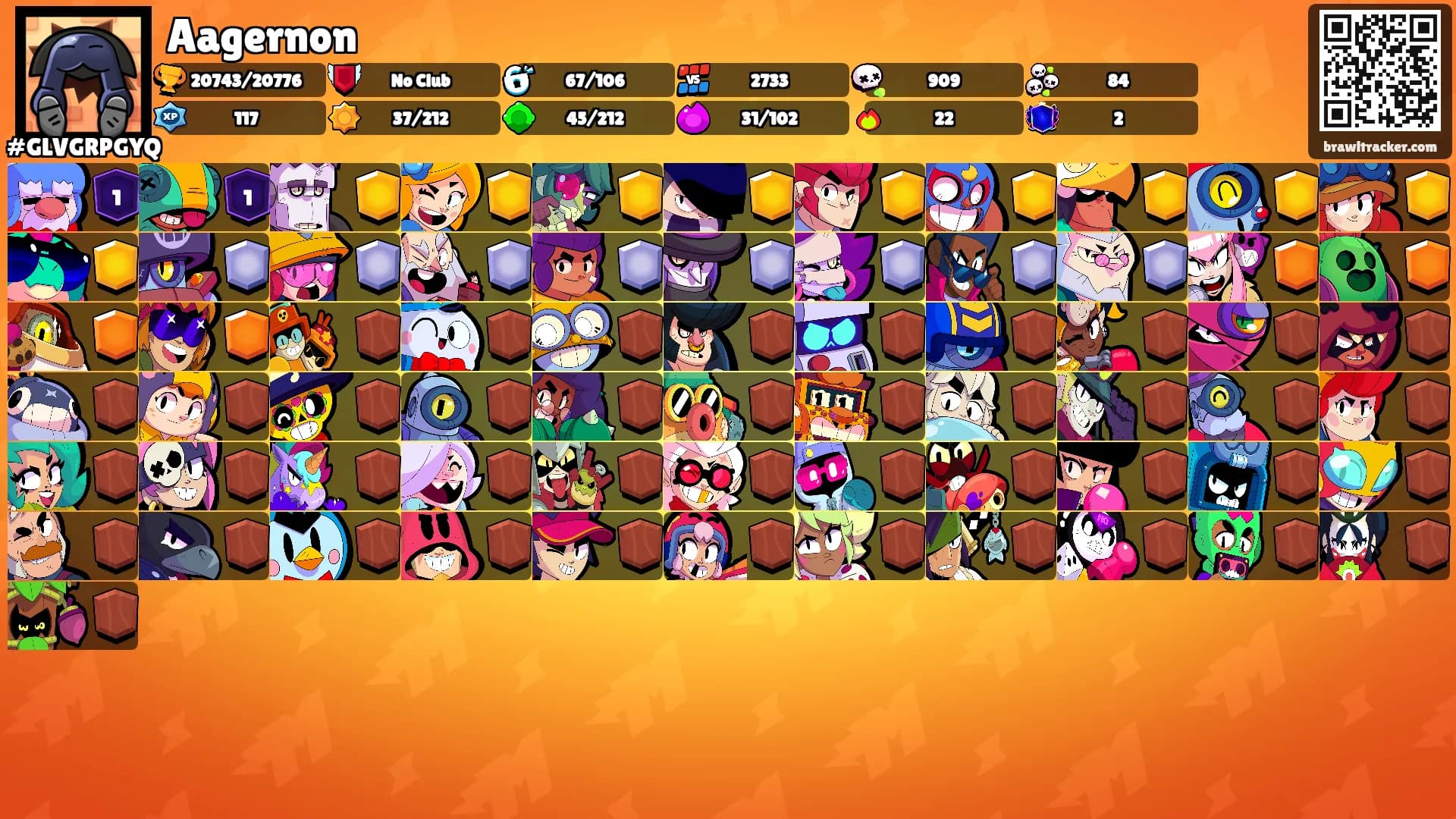 Aagernon's Ranks