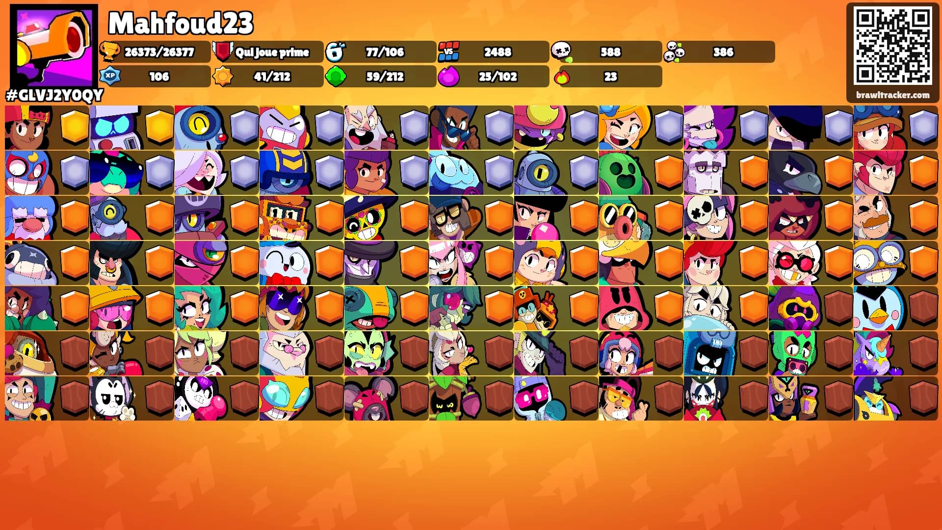 Mahfoud23's Ranks