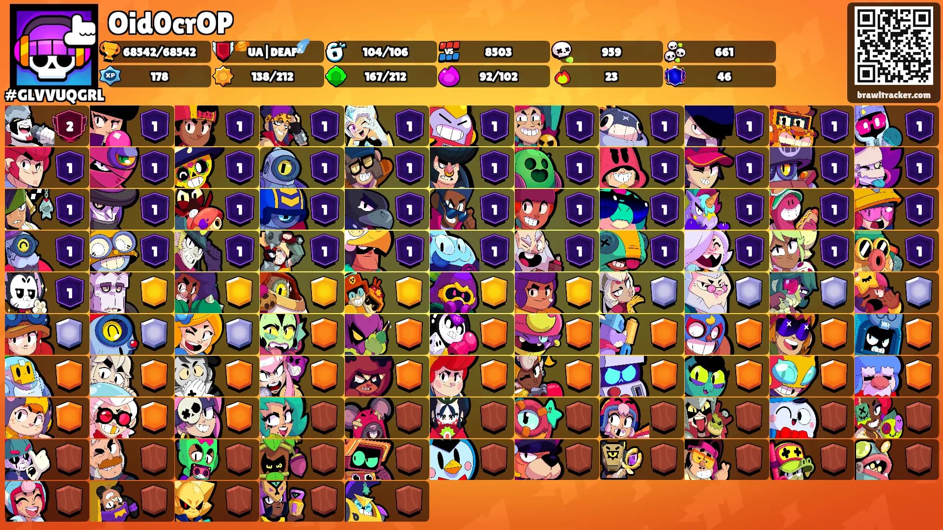 Oid0crOP's Ranks