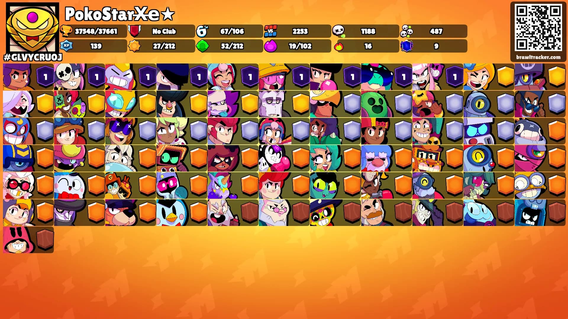PokoStarX̶e̶★'s Ranks