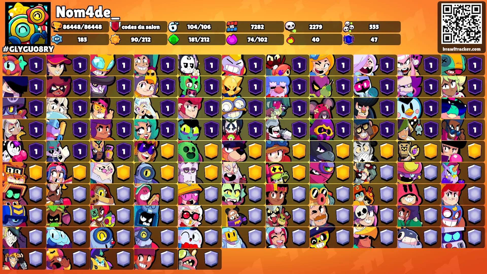 Nom4de_'s Ranks