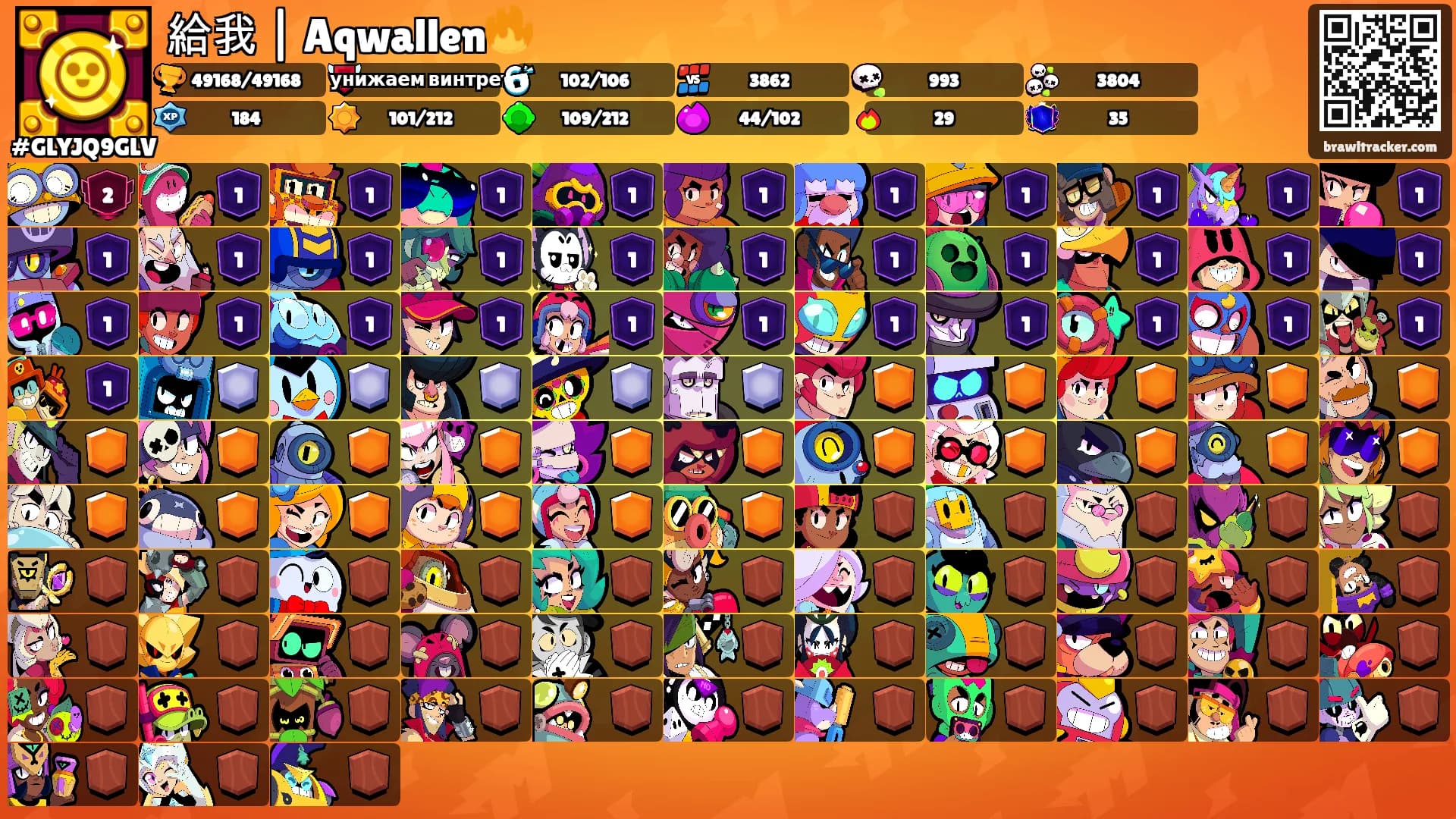 給我 | Aqwallen🔥's Ranks