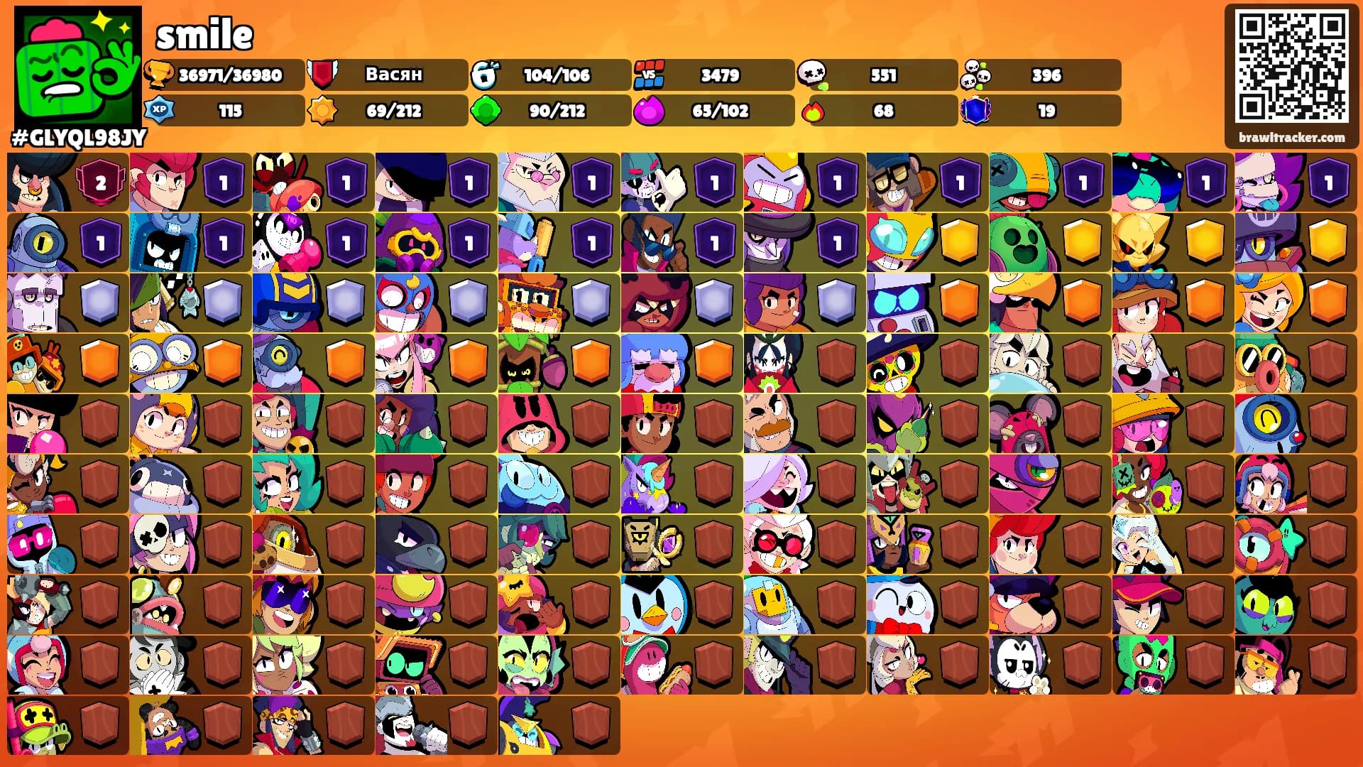 smile's Ranks