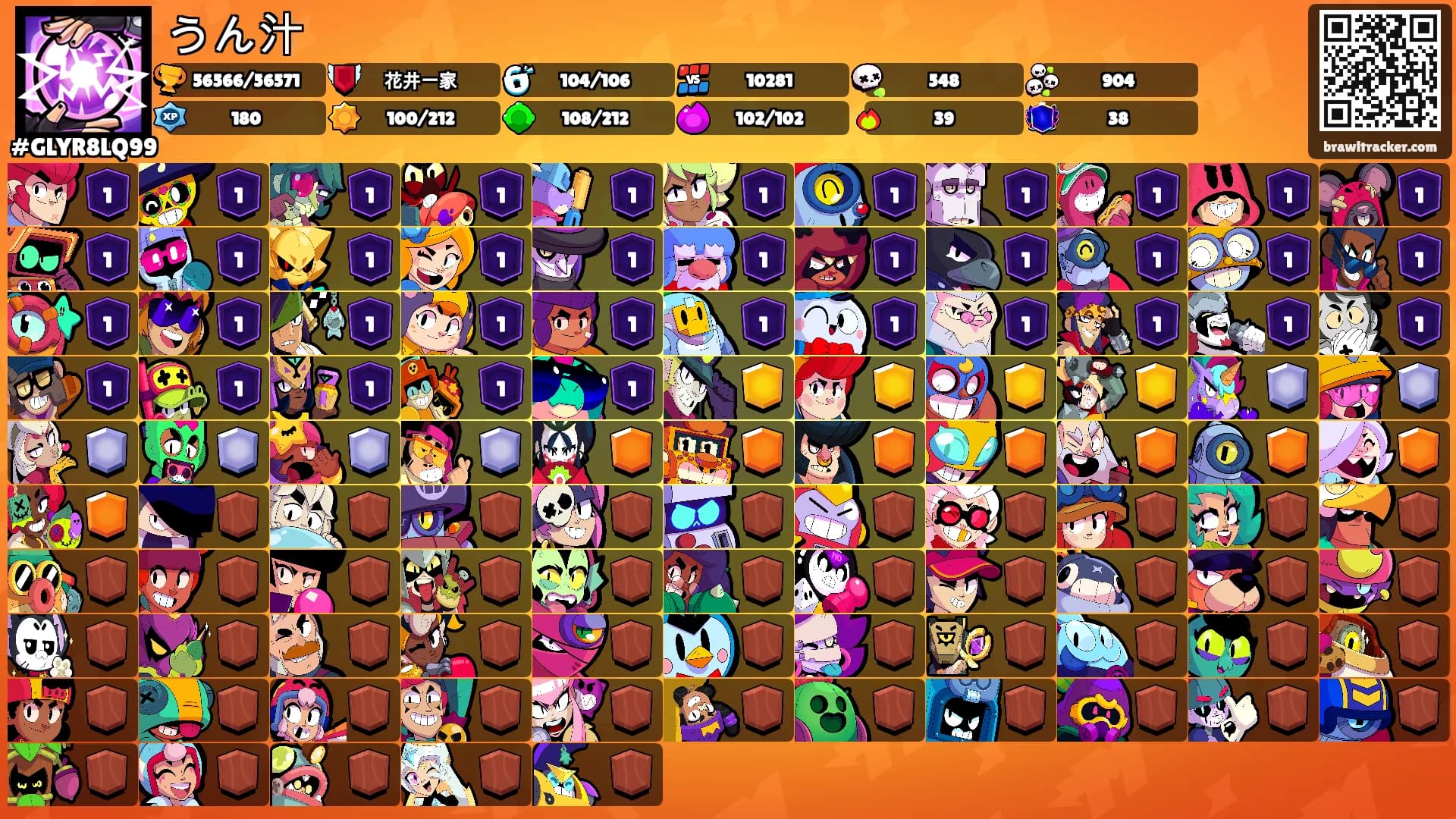 うん汁's Ranks