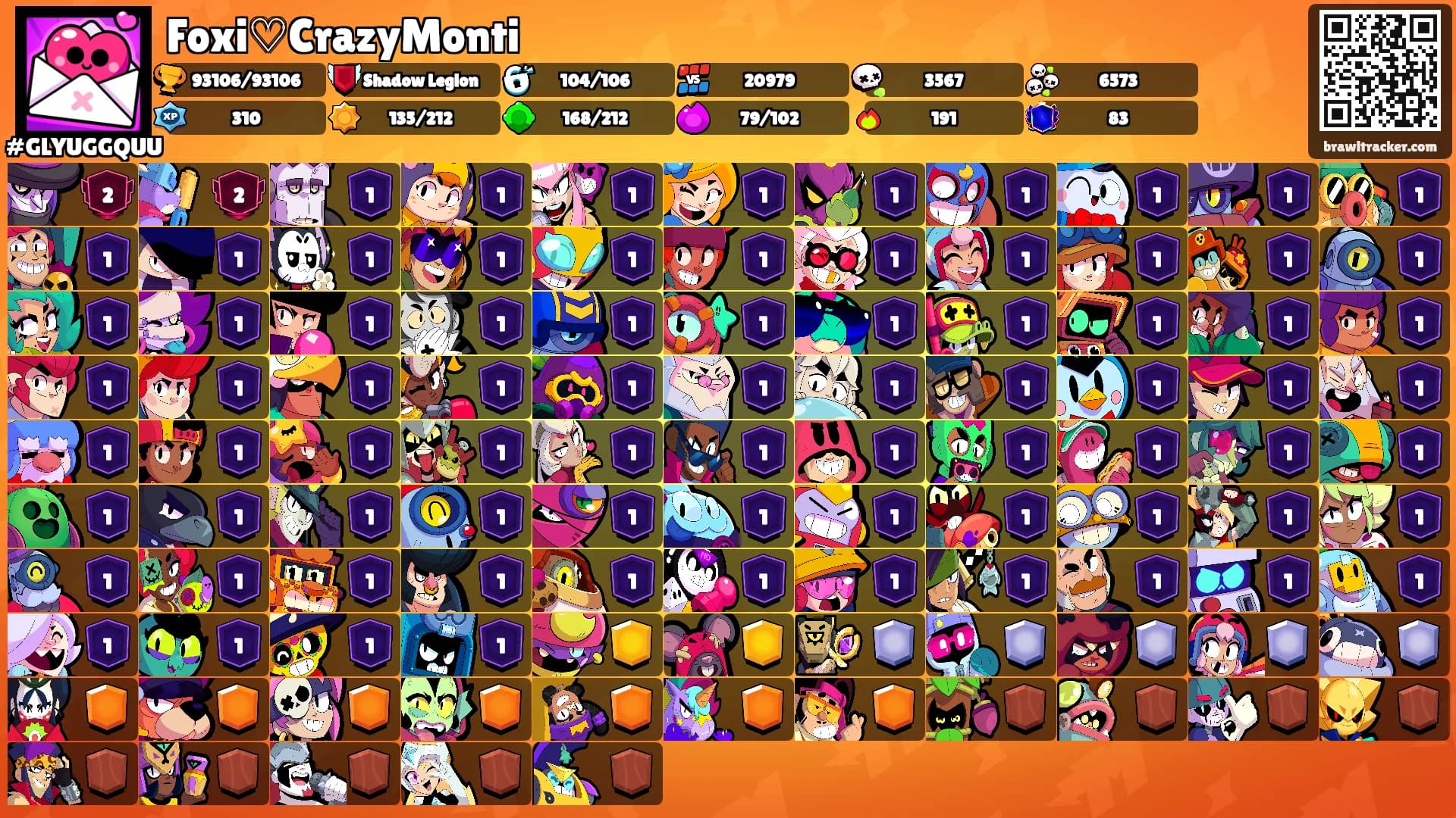 Foxi♡CrazyMonti's Ranks