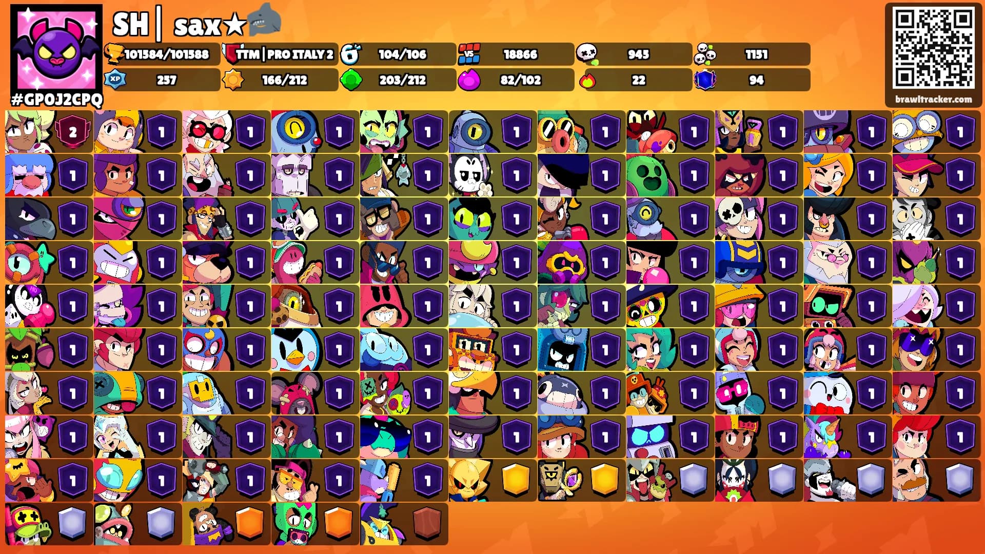 SH| sax★🦈's Ranks