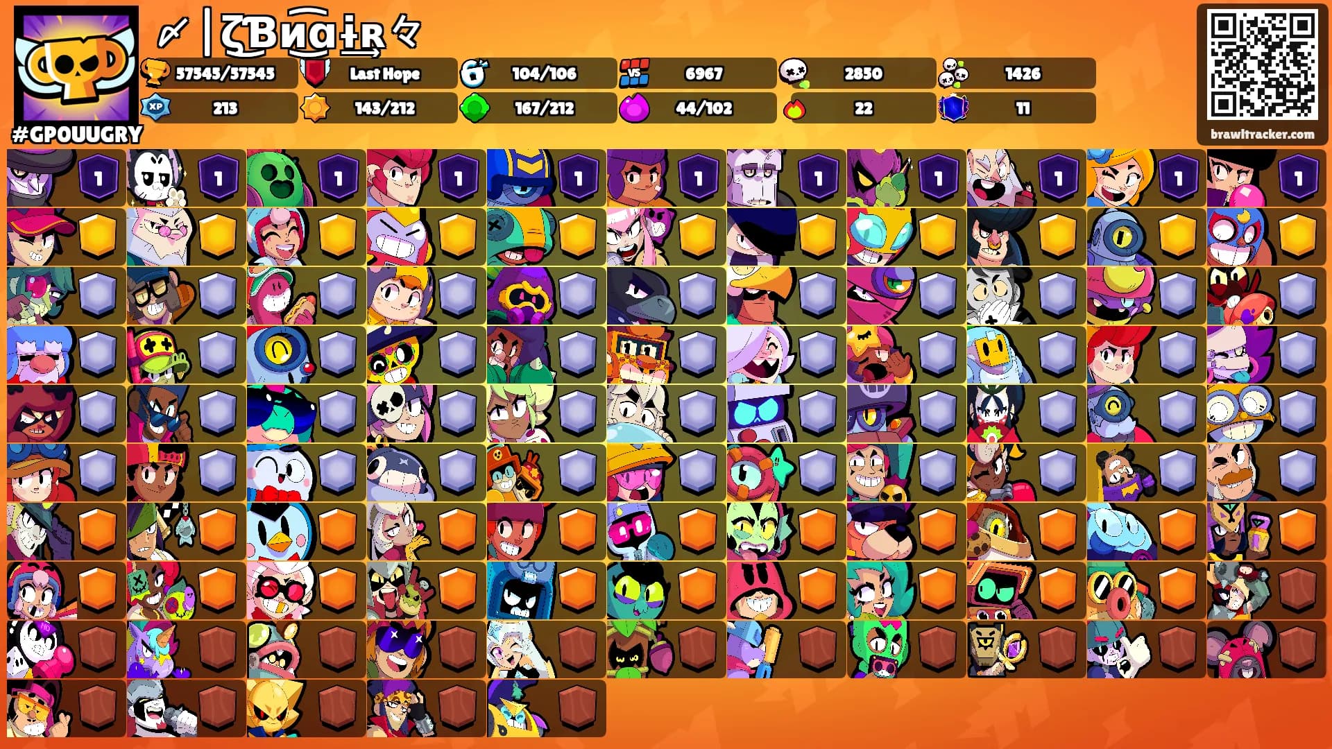 〆|ζ͜Ɓͷ͜͡ɑɨ͢ʀ々's Ranks