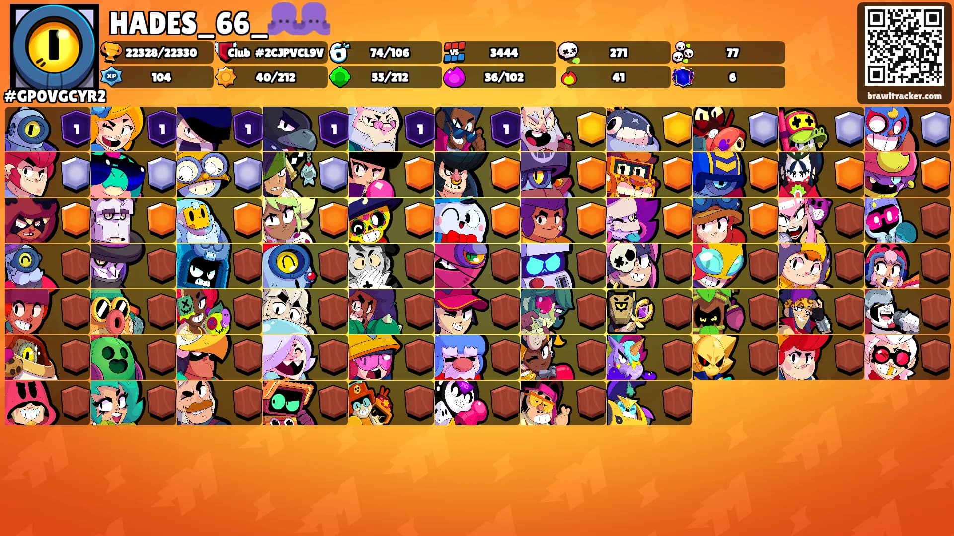 HADES_66_🐙🐙's Ranks