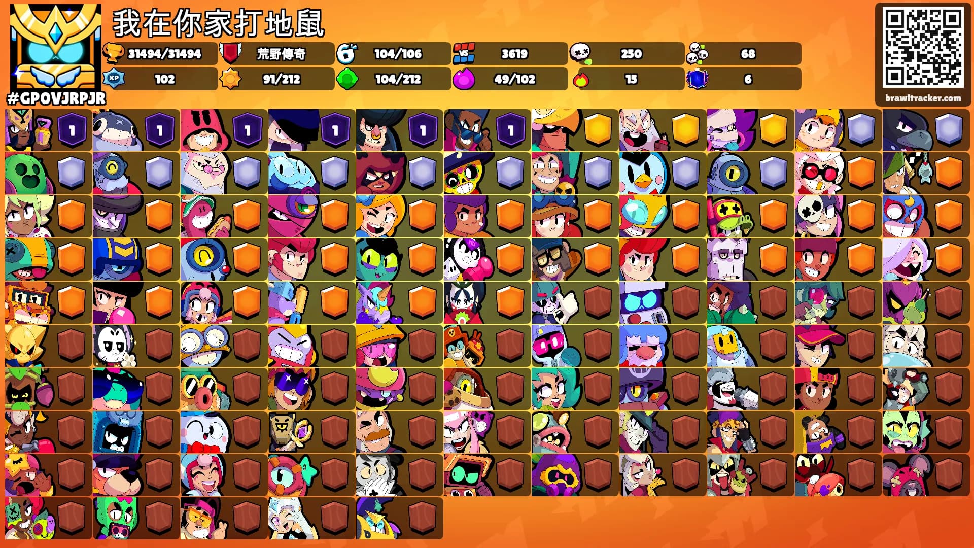 我在你家打地鼠's Ranks