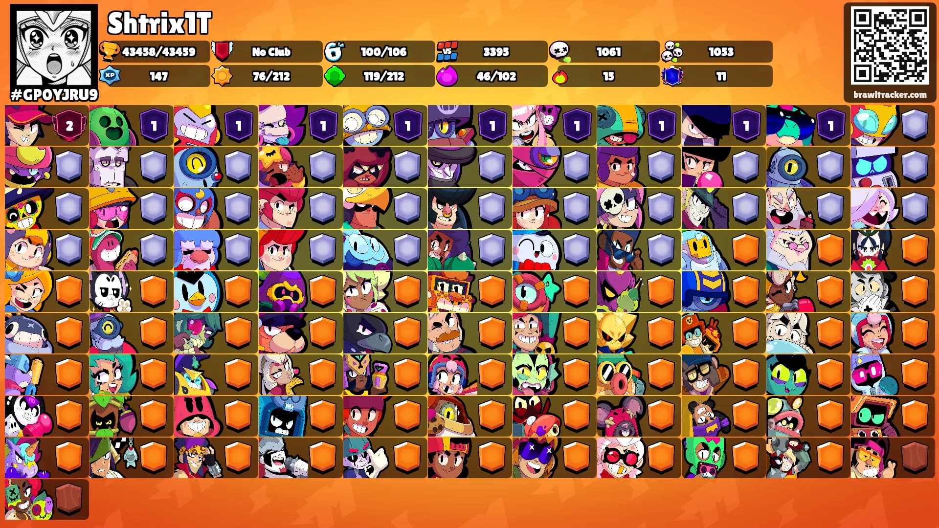 Shtrix1T's Ranks