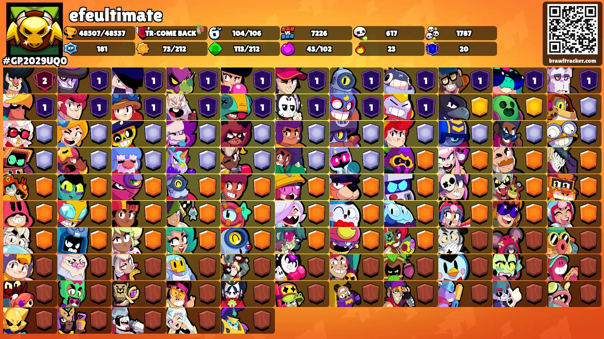 efeultimate's Ranks