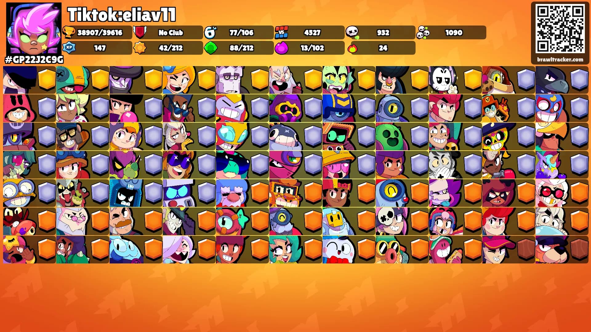 Tiktok:eliav11's Ranks