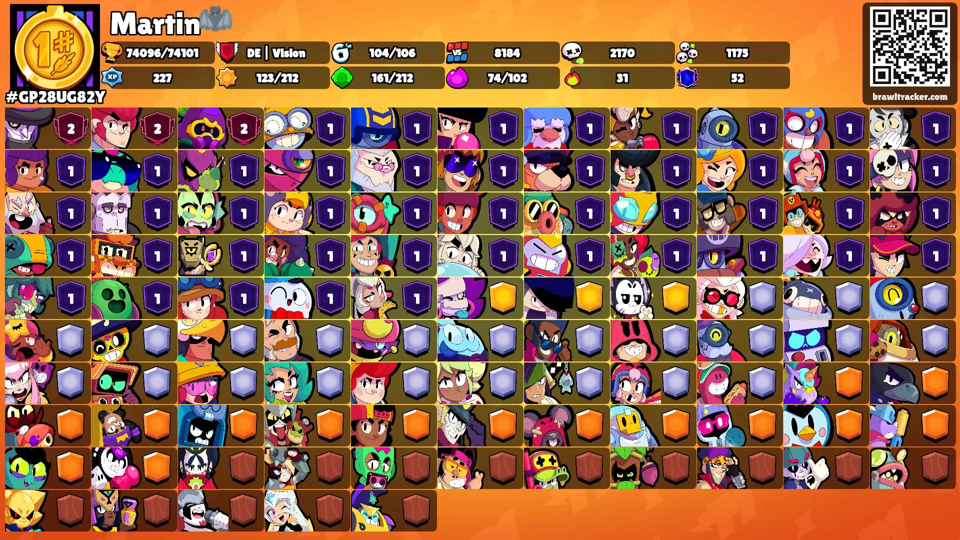 Martin🦇's Ranks