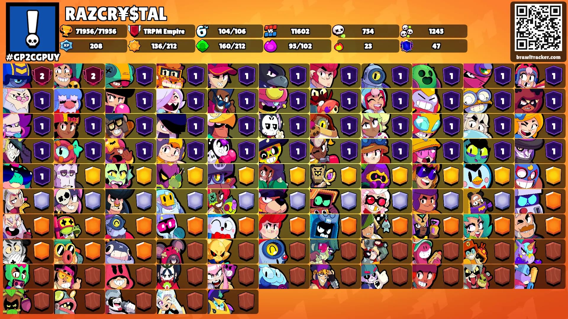 RAZCR¥$TAL's Ranks