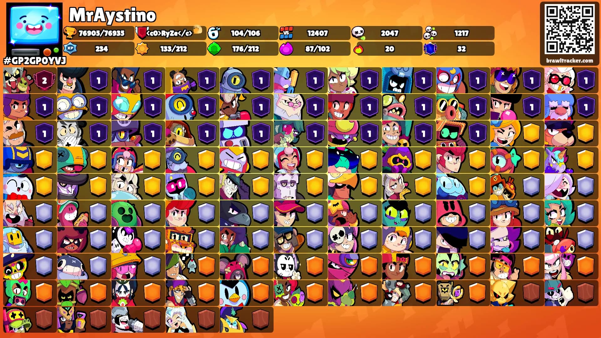 MrAystino's Ranks