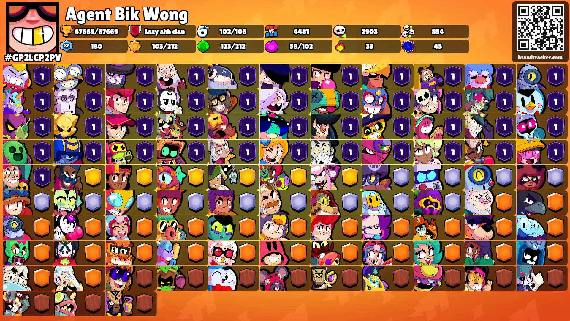 Agent Bik Wong's Ranks
