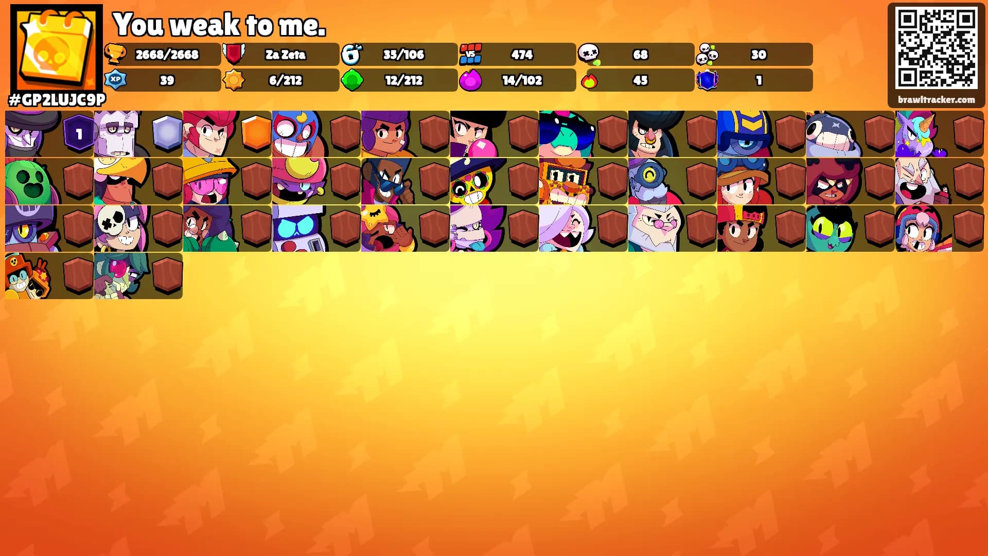 You weak to me.'s Ranks