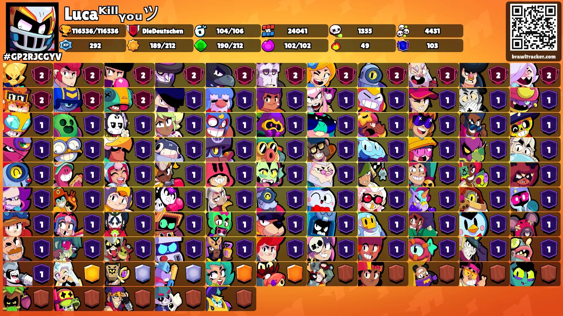 Lucaᴷⁱˡˡᵧₒᵤツ's Ranks