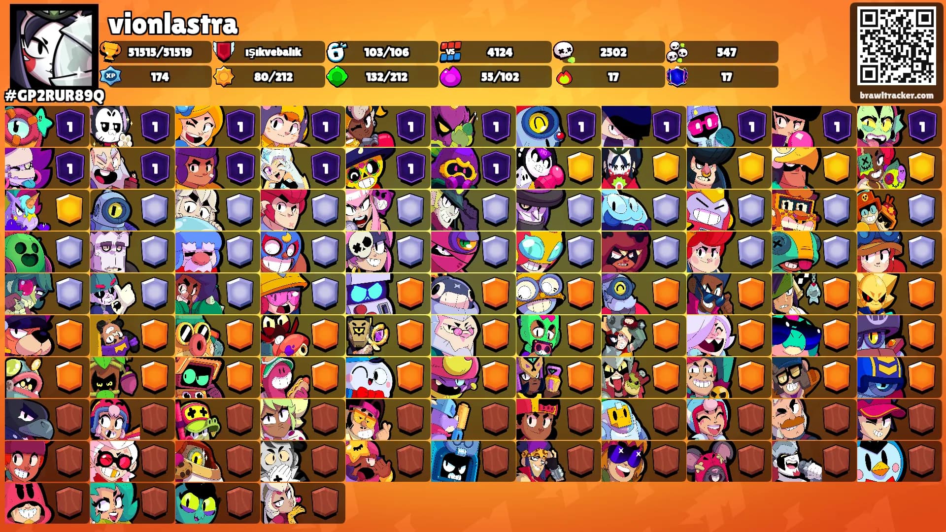 vionlastra's Ranks