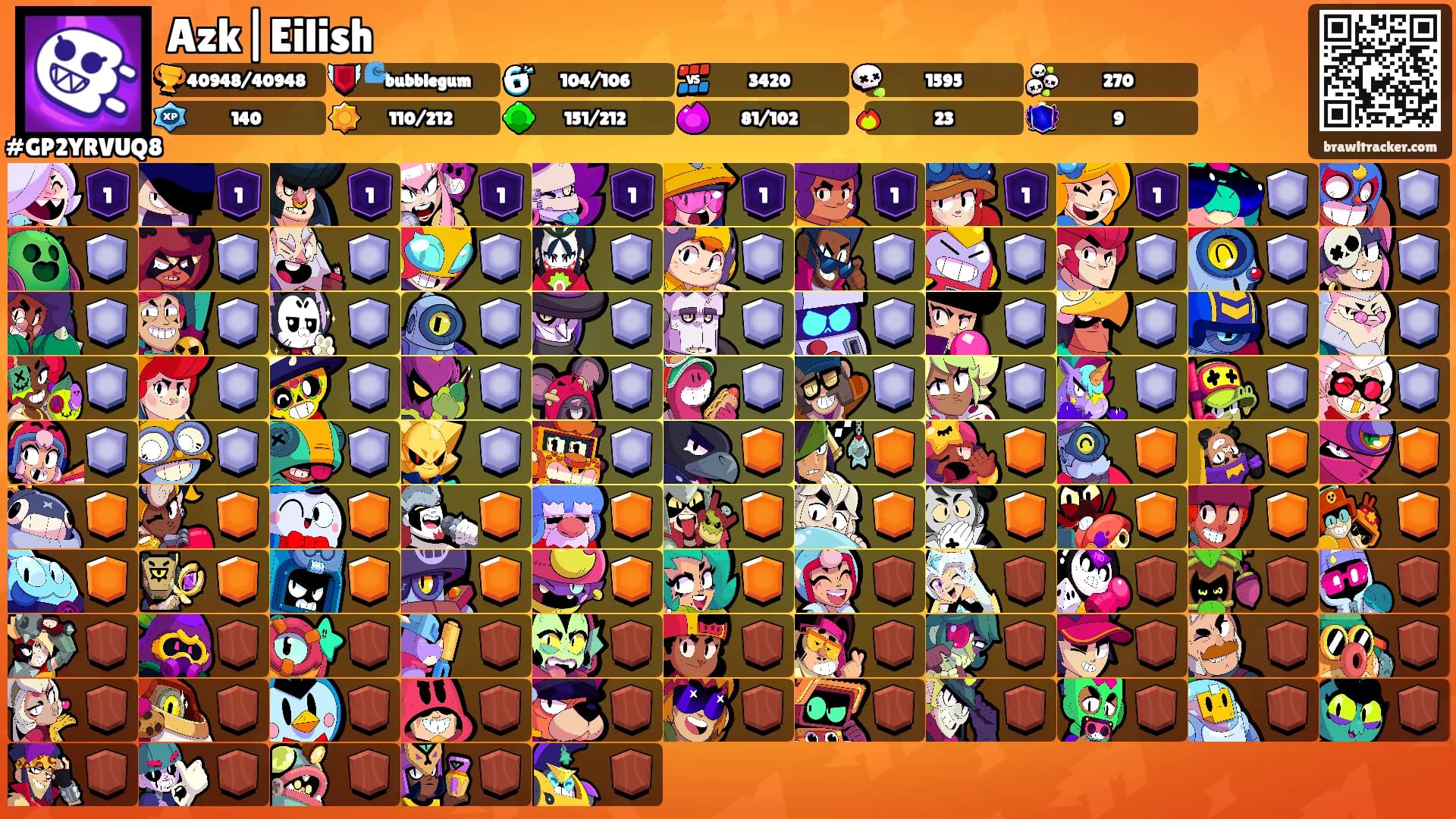 Azk|Eilish's Ranks