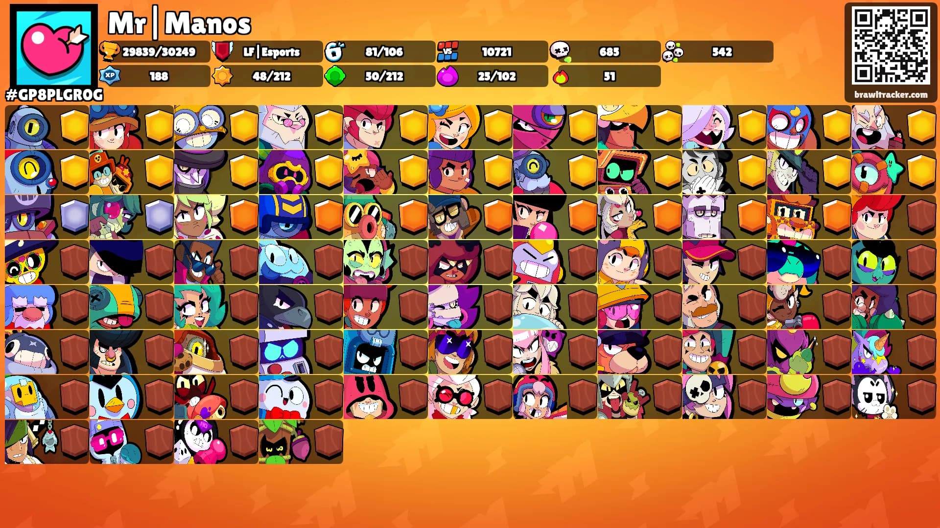 Mr|Manos's Ranks