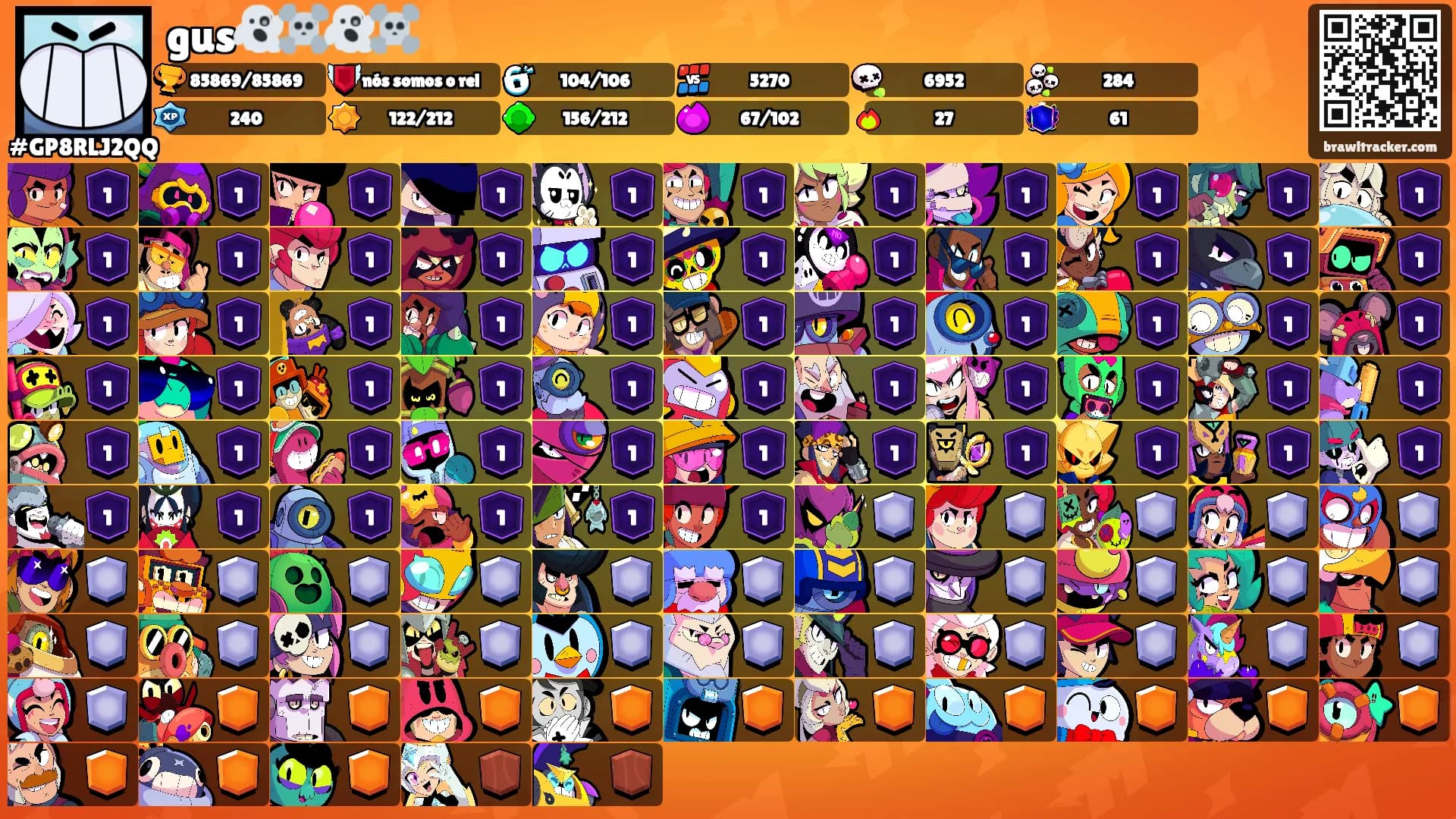 gus👻☠️👻☠️'s Ranks