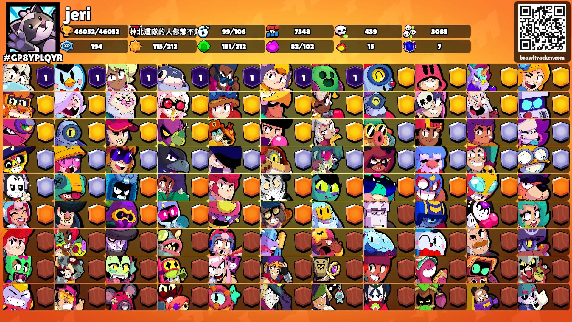 jeri's Ranks