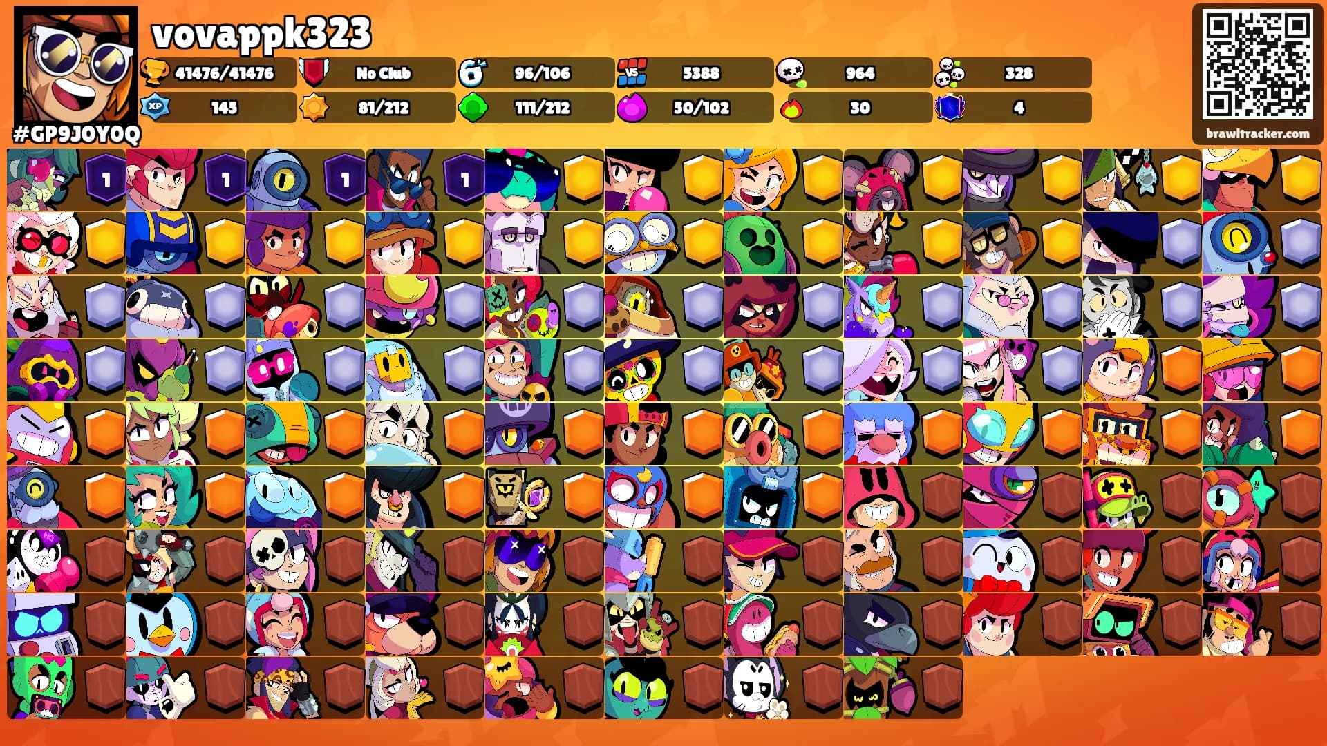 vovappk323's Ranks