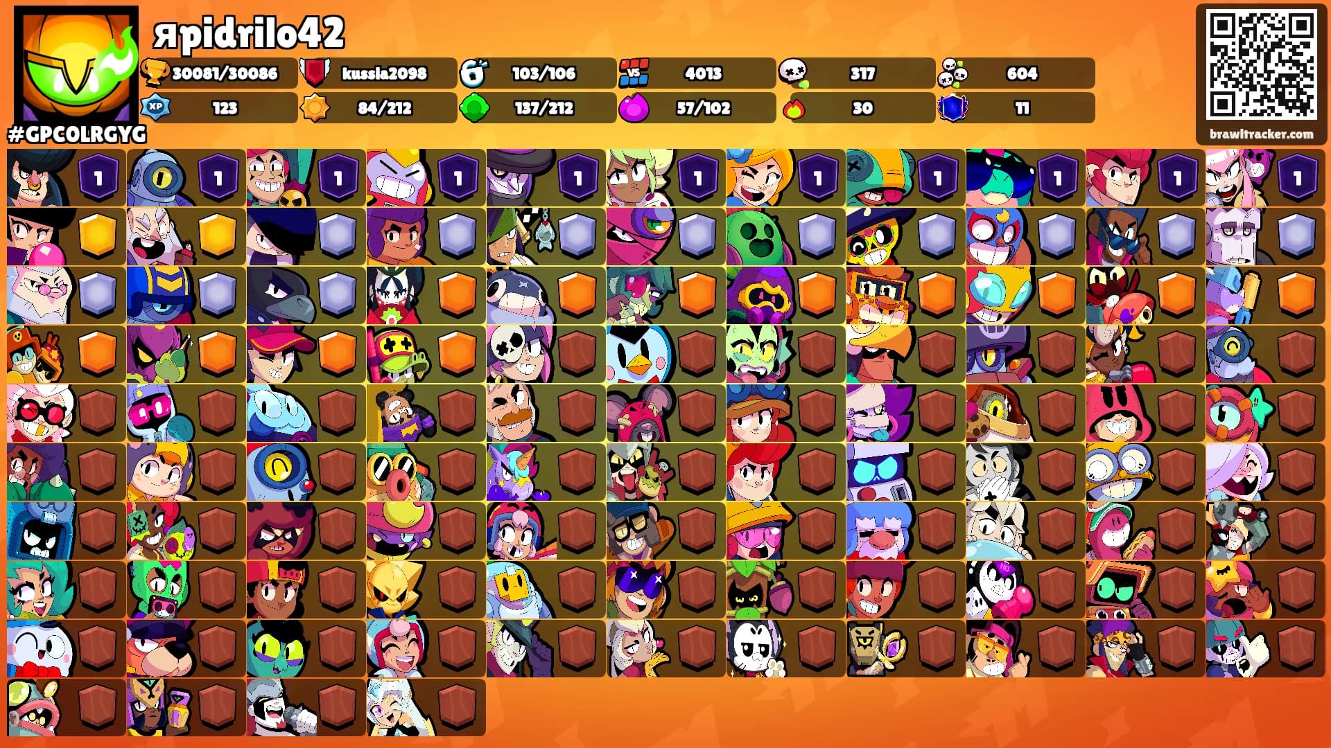 яpidrilo42's Ranks